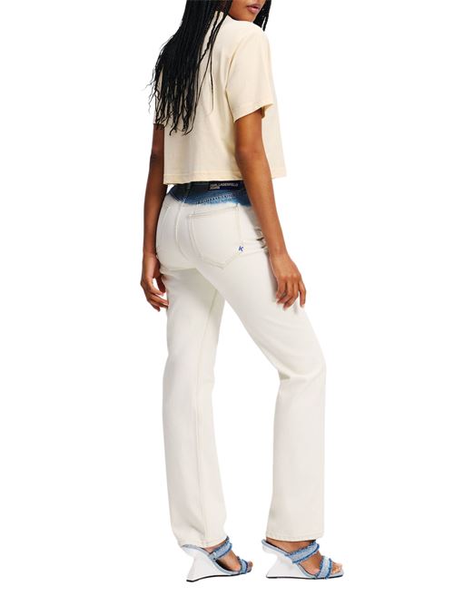 Jeans donna denim bicolore Karl Lagerfeld jeans | A2W100351OZ
